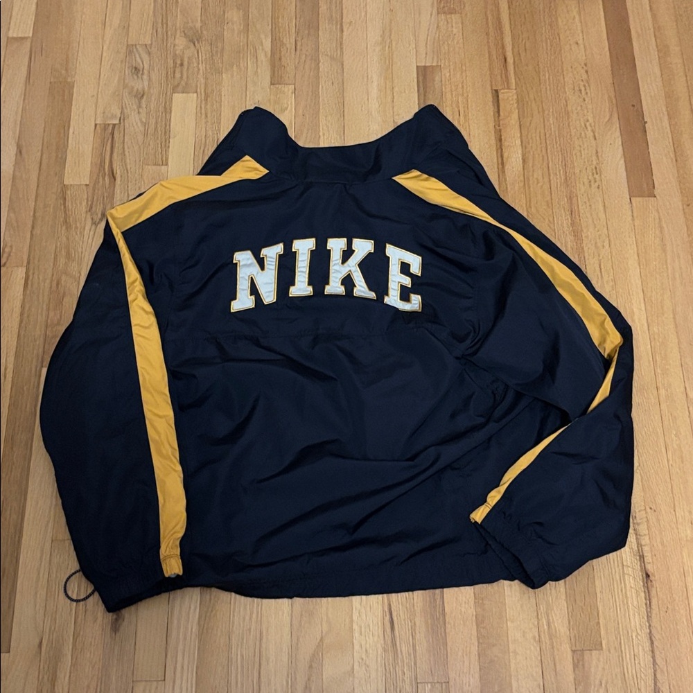 Nike Black Jacket with Yellow Highlights